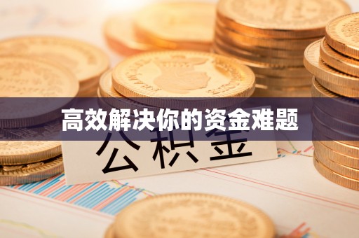 大甲高效解决你的资金难题