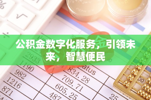 大甲公积金数字化服务，引领未来，智慧便民