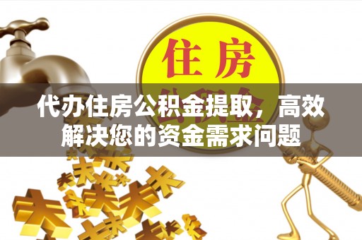 大甲代办住房公积金提取，高效解决您的资金需求问题