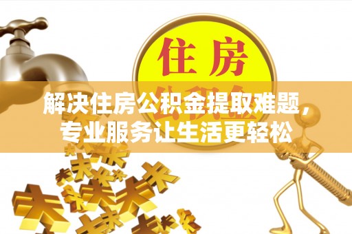 大甲解决住房公积金提取难题，专业服务让生活更轻松