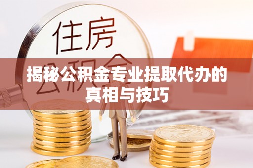 大甲揭秘公积金专业提取代办的真相与技巧