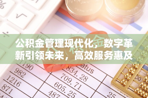大甲公积金管理现代化，数字革新引领未来，高效服务惠及民生