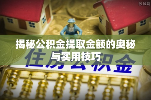 大甲揭秘公积金提取金额的奥秘与实用技巧