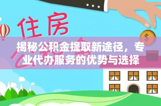 大甲揭秘公积金提取新途径，专业代办服务的优势与选择