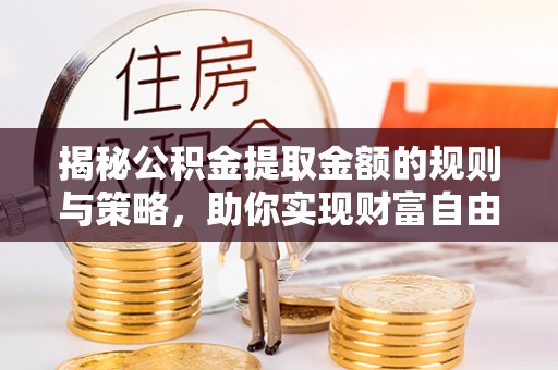 大甲揭秘公积金提取金额的规则与策略，助你实现财富自由