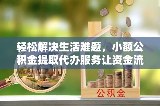 大甲轻松解决生活难题，小额公积金提取代办服务让资金流动更便捷