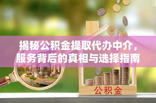 大甲揭秘公积金提取代办中介，服务背后的真相与选择指南