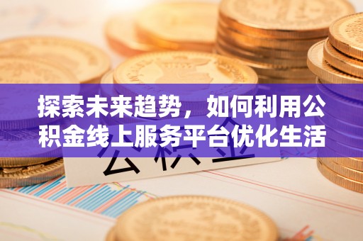 大甲探索未来趋势，如何利用公积金线上服务平台优化生活