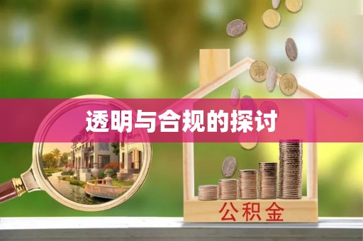 大甲透明与合规的探讨