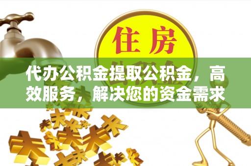 大甲代办公积金提取公积金，高效服务，解决您的资金需求