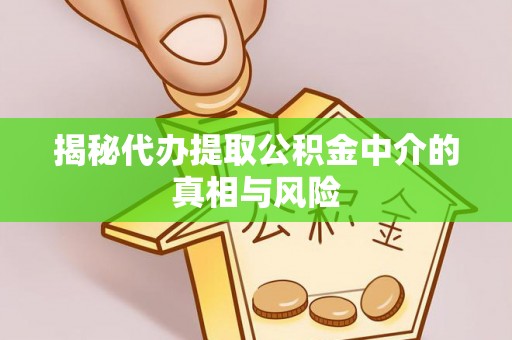 大甲揭秘代办提取公积金中介的真相与风险