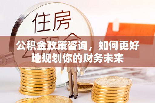 大甲公积金政策咨询，如何更好地规划你的财务未来