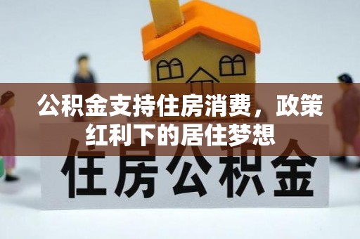 大甲公积金支持住房消费，政策红利下的居住梦想