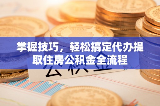 大甲掌握技巧，轻松搞定代办提取住房公积金全流程