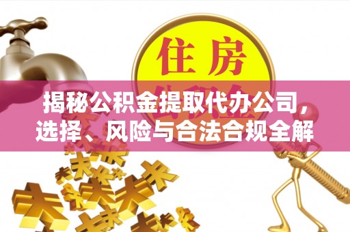 大甲揭秘公积金提取代办公司，选择、风险与合法合规全解析