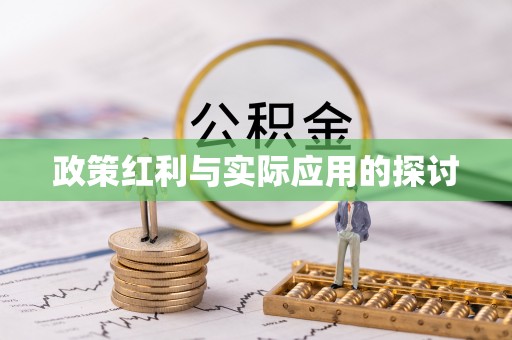 大甲政策红利与实际应用的探讨