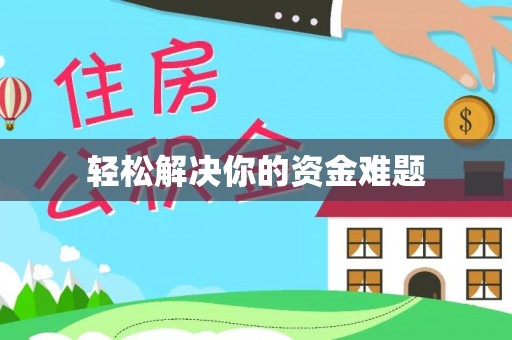 大甲轻松解决你的资金难题