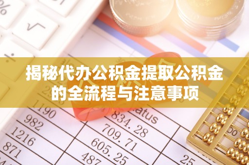 大甲揭秘代办公积金提取公积金的全流程与注意事项
