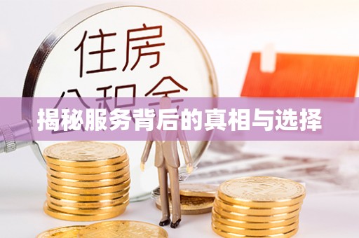 大甲揭秘服务背后的真相与选择