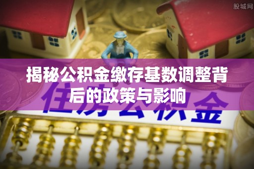 大甲揭秘公积金缴存基数调整背后的政策与影响