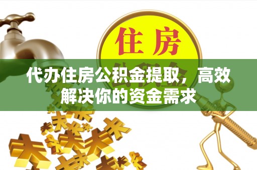 大甲代办住房公积金提取，高效解决你的资金需求