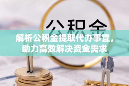 大甲解析公积金提取代办事宜，助力高效解决资金需求