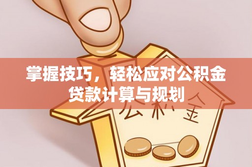 大甲掌握技巧，轻松应对公积金贷款计算与规划
