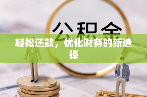 大甲轻松还款，优化财务的新选择