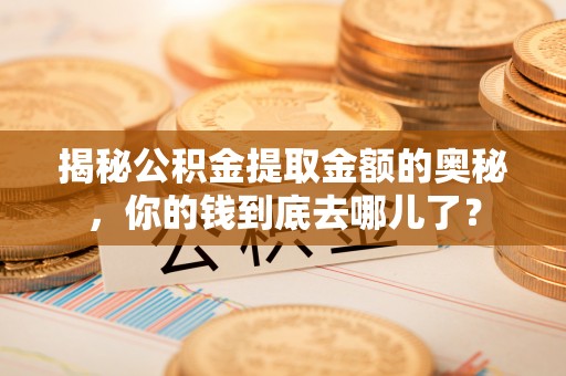 大甲揭秘公积金提取金额的奥秘，你的钱到底去哪儿了？