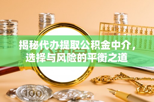 大甲揭秘代办提取公积金中介，选择与风险的平衡之道
