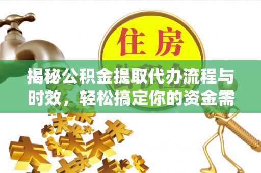 大甲揭秘公积金提取代办流程与时效，轻松搞定你的资金需求