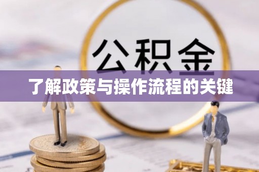 大甲了解政策与操作流程的关键