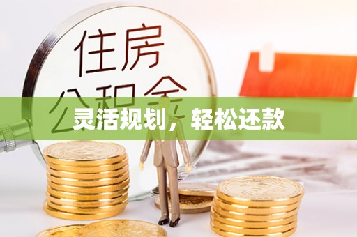 大甲灵活规划，轻松还款