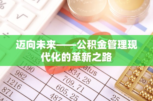 大甲迈向未来——公积金管理现代化的革新之路