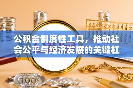 大甲公积金制度性工具，推动社会公平与经济发展的关键杠杆