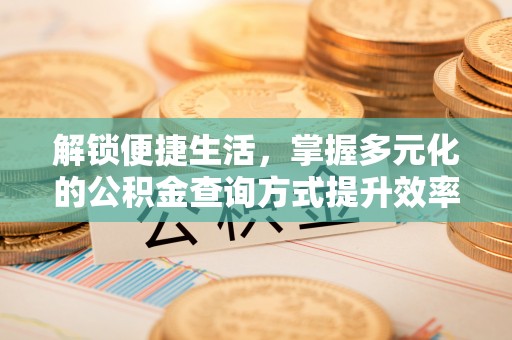 大甲解锁便捷生活，掌握多元化的公积金查询方式提升效率