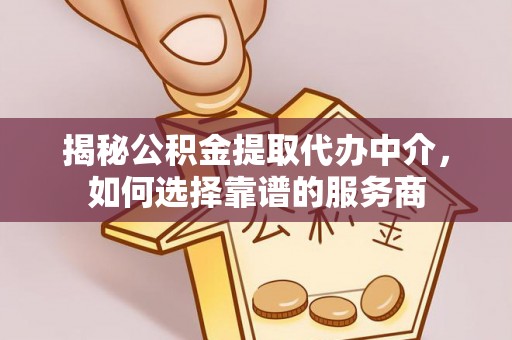 大甲揭秘公积金提取代办中介，如何选择靠谱的服务商